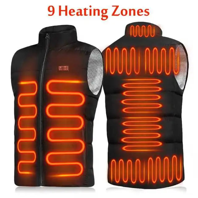 9 Zone Heated Vest