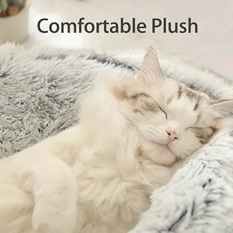 Winter Plush Pet Bed